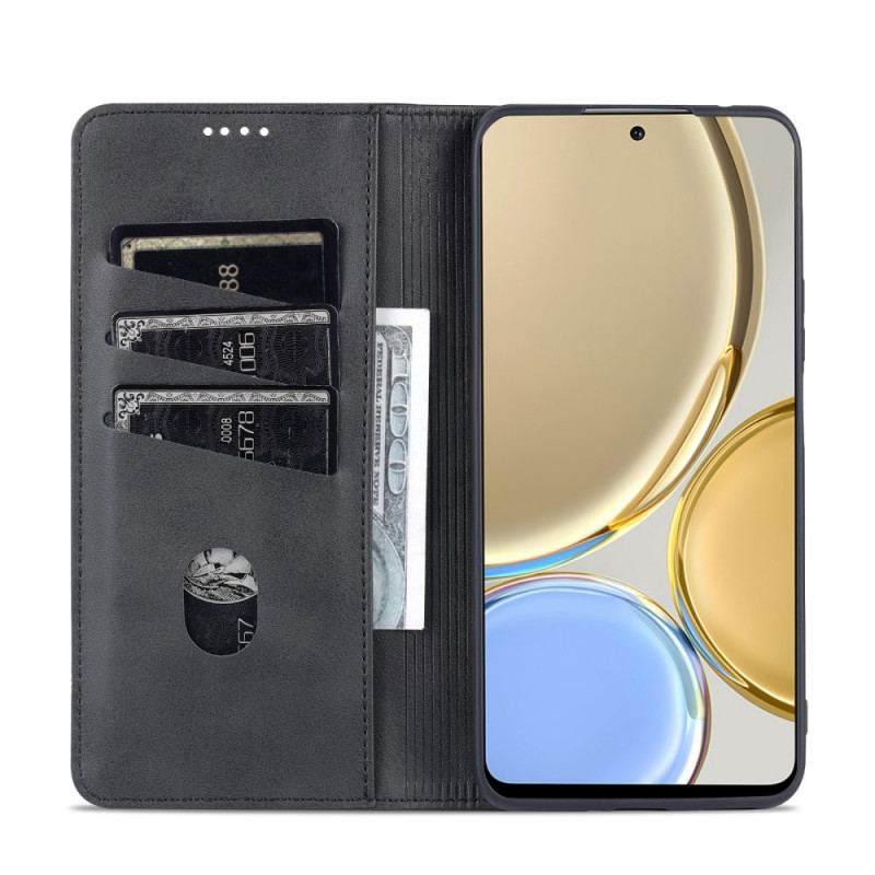 Capa De Celular Para Honor Magic 4 Lite 5G Flip Couro Sintético Azns