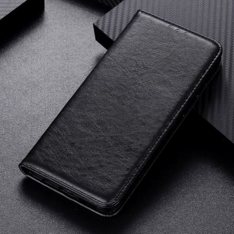 Capa De Celular Para Xiaomi Mi 11i 5G Flip V Couro Dividido Texturizado