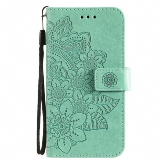 Capa De Couro Para Xiaomi Mi 11i 5G Mandala