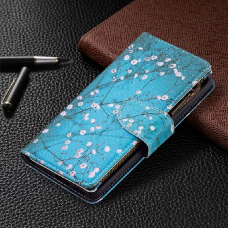 Capa Flip Para Xiaomi Mi 11i 5G Bolso De Árvore Com Zíper