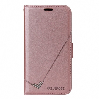 Capa Flip Para Xiaomi Mi 11i 5G Couro Sintético Gq.utrobe