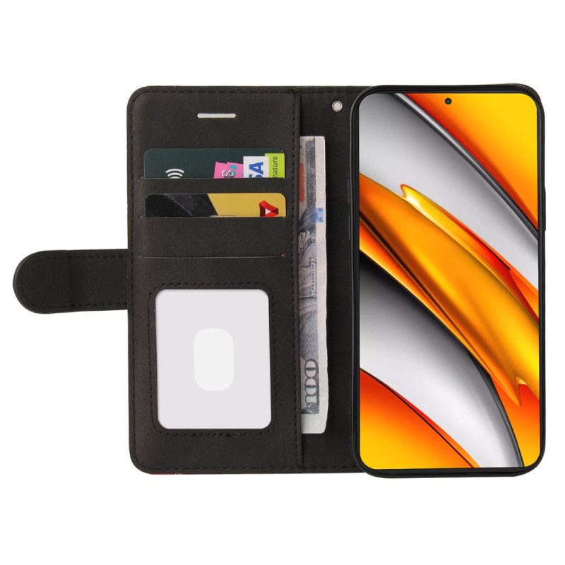 Capa Flip Para Xiaomi Mi 11i 5G Dois Tons