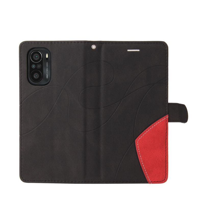 Capa Flip Para Xiaomi Mi 11i 5G Dois Tons