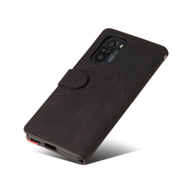 Capa Flip Para Xiaomi Mi 11i 5G Dois Tons