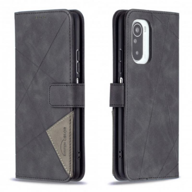 Capa Flip Para Xiaomi Mi 11i 5G Triângulo Binfen Cor