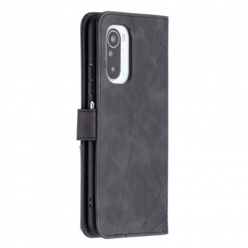 Capa Flip Para Xiaomi Mi 11i 5G Triângulo Binfen Cor