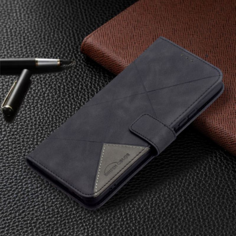 Capa Flip Para Xiaomi Mi 11i 5G Triângulo Binfen Cor