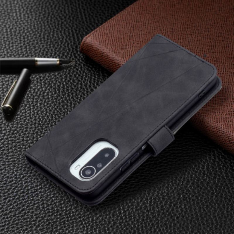 Capa Flip Para Xiaomi Mi 11i 5G Triângulo Binfen Cor