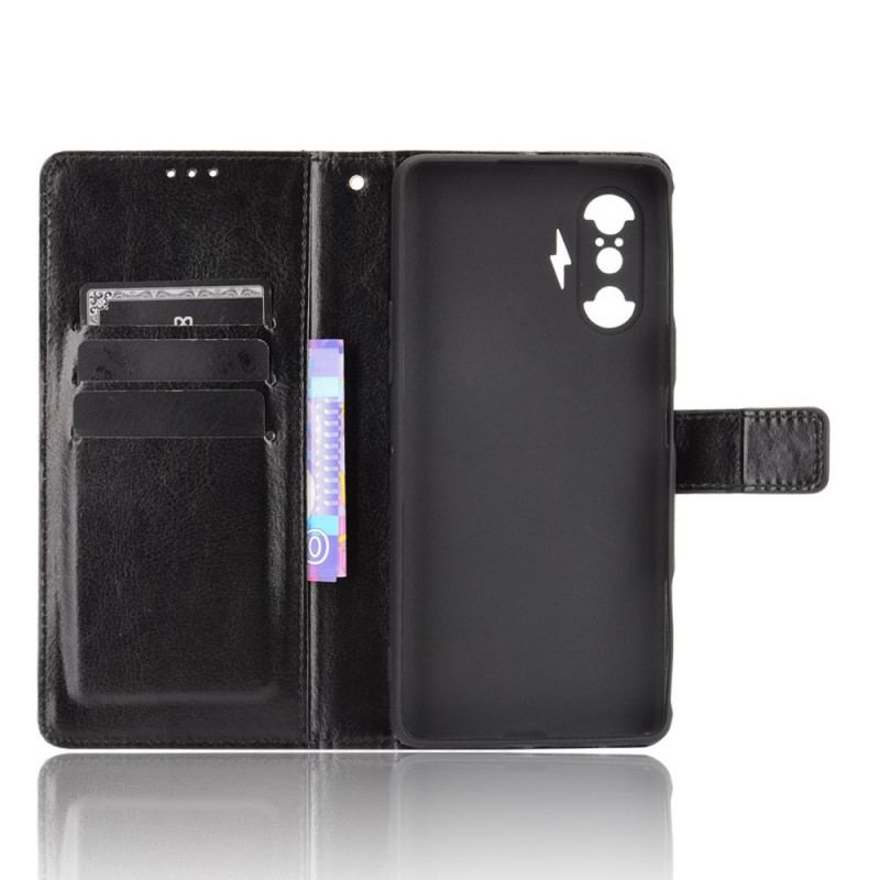 Capa Folio Para Xiaomi Mi 11i 5G Couro Falso Chamativo