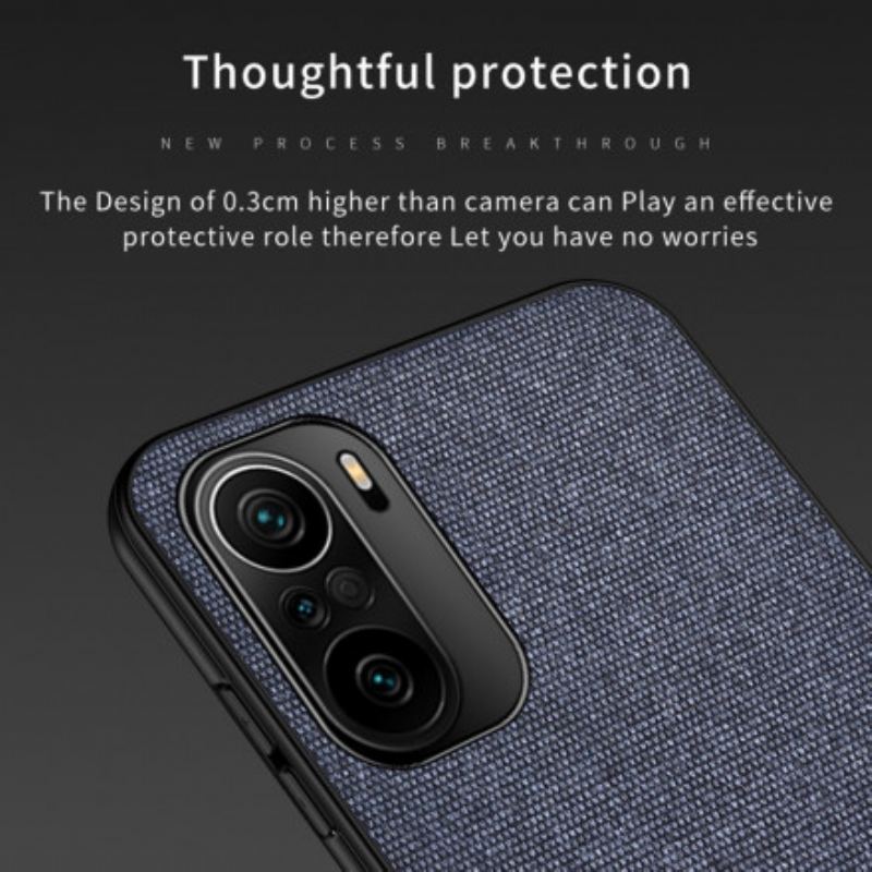 Capa Para Xiaomi Mi 11i 5G Couro Falso De Textura Dupla