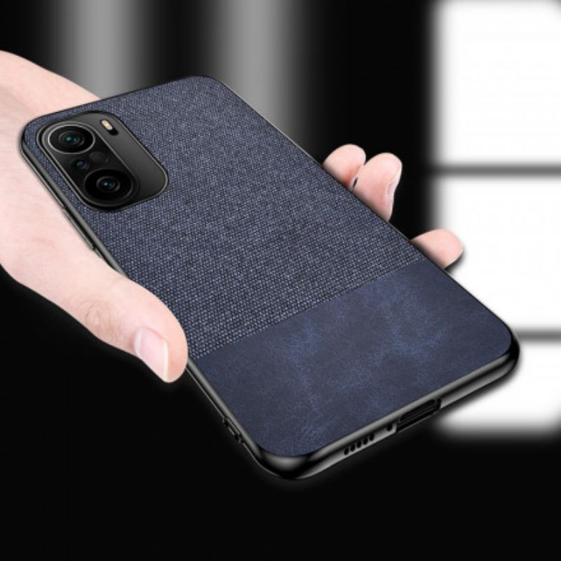 Capa Para Xiaomi Mi 11i 5G Couro Falso De Textura Dupla