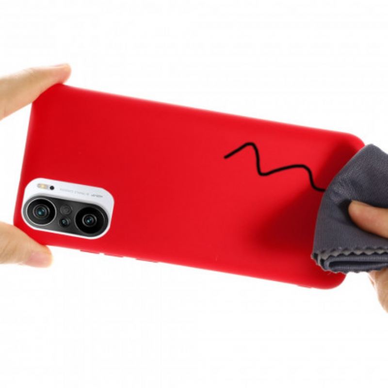 Capa Para Xiaomi Mi 11i 5G Design De Silicone Líquido