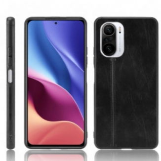 Capa Para Xiaomi Mi 11i 5G Efeito Couro Couture