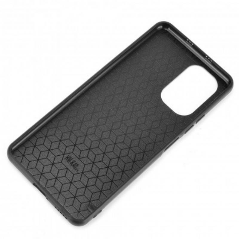 Capa Para Xiaomi Mi 11i 5G Efeito Couro Couture