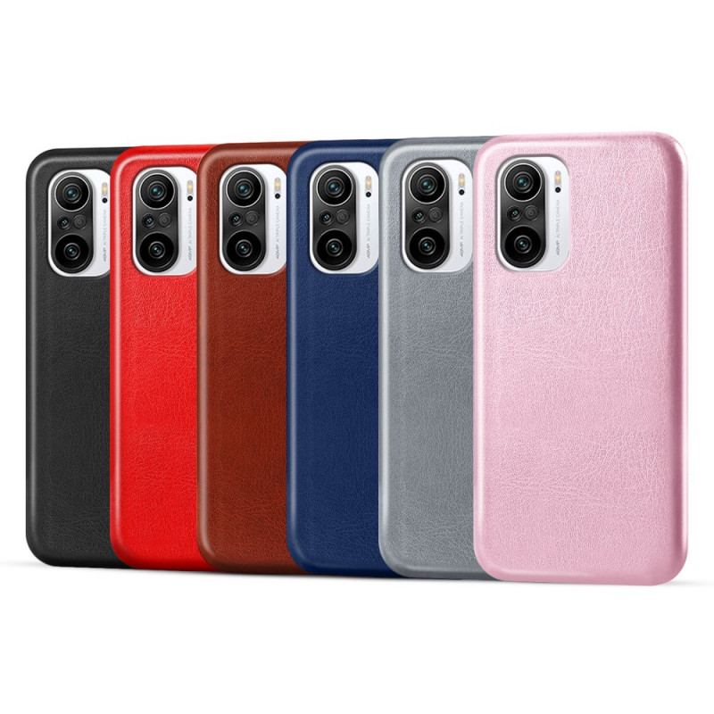 Capa Para Xiaomi Mi 11i 5G Efeito Couro Ksq