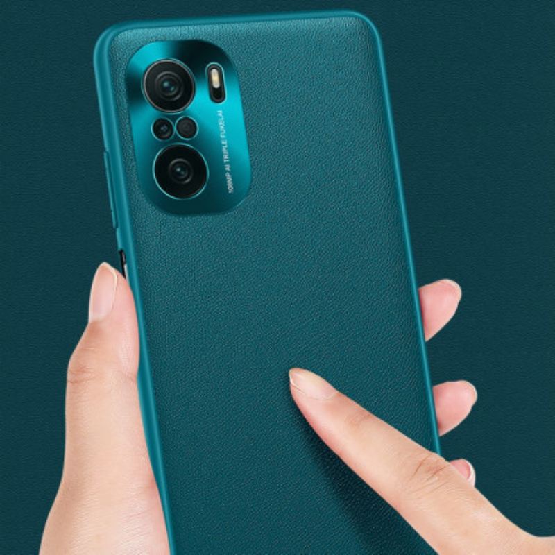 Capa Para Xiaomi Mi 11i 5G Efeito Couro Prestígio