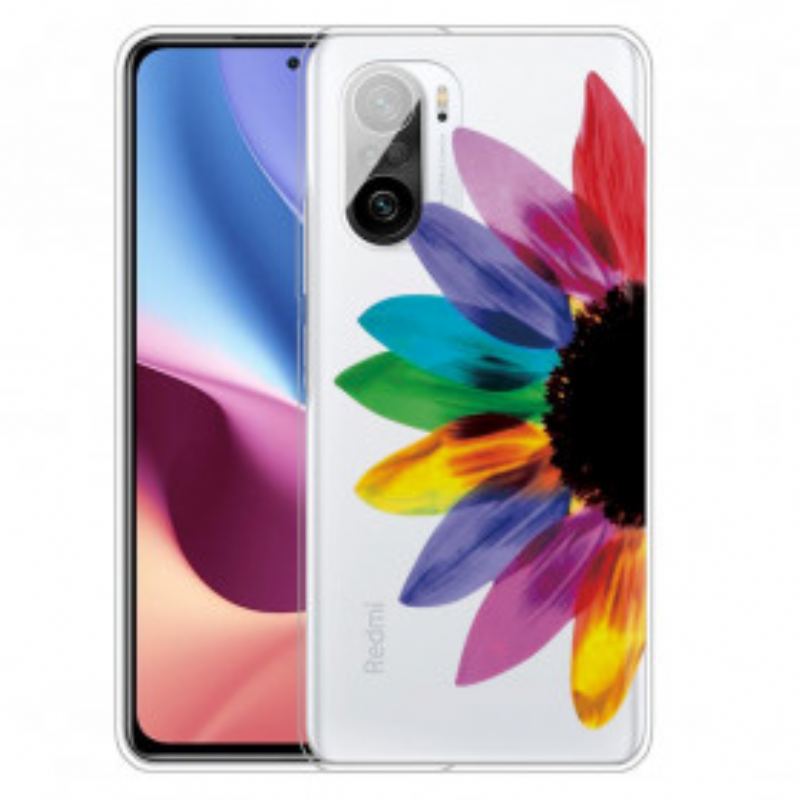 Capa Para Xiaomi Mi 11i 5G Flor Colorida