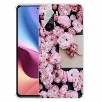 Capa Para Xiaomi Mi 11i 5G Flores Intensas