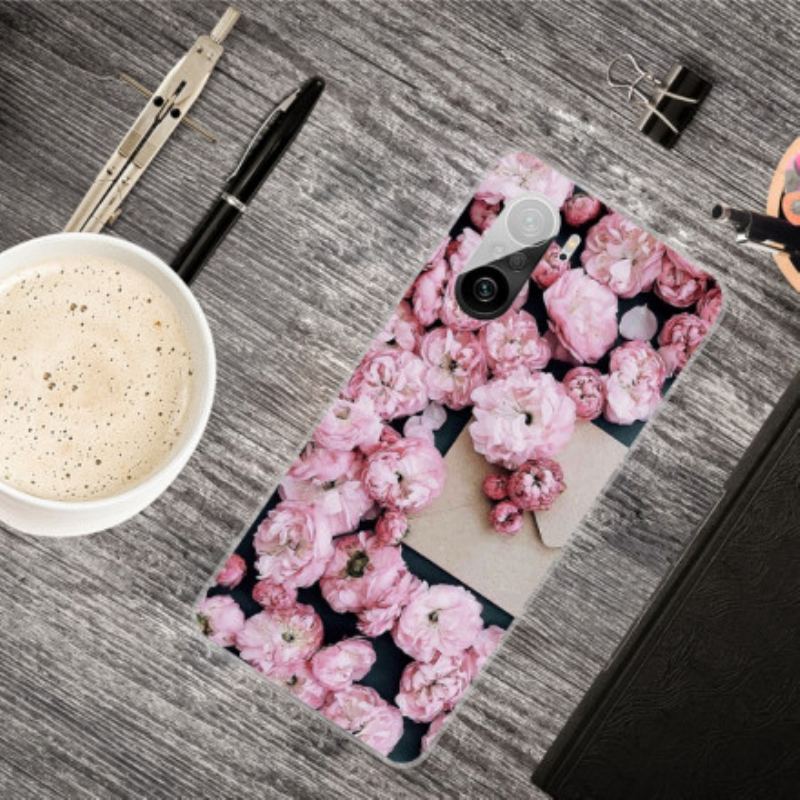 Capa Para Xiaomi Mi 11i 5G Flores Intensas