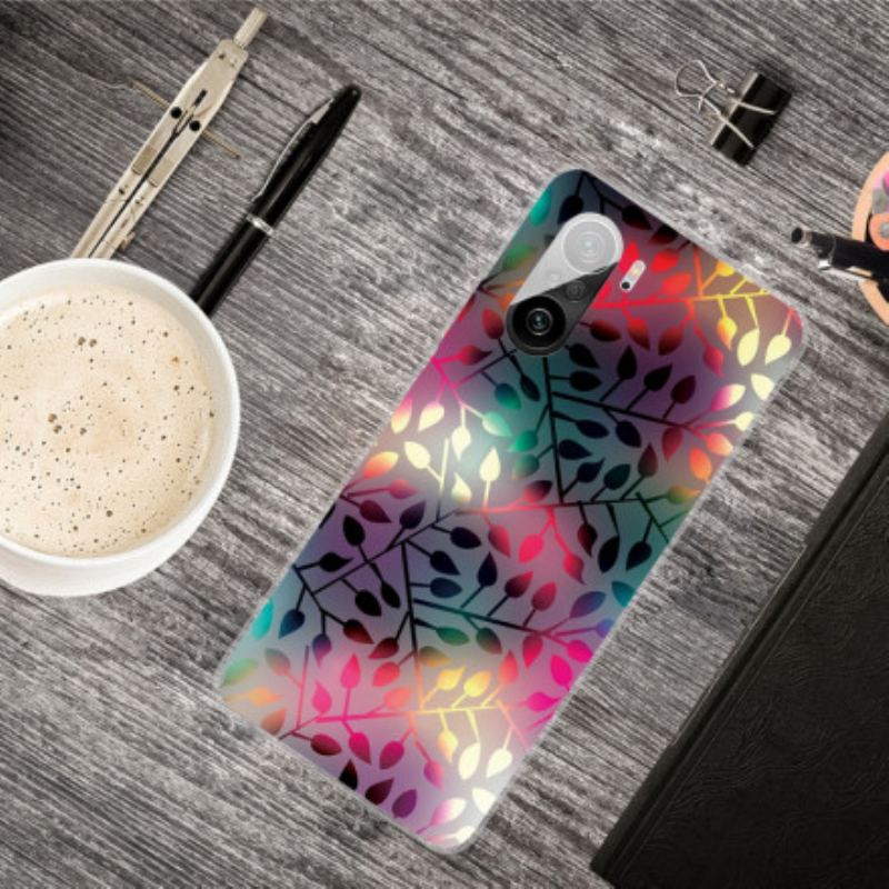 Capa Para Xiaomi Mi 11i 5G Folhas