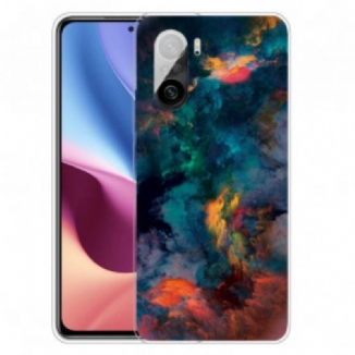 Capa Para Xiaomi Mi 11i 5G Nuvens Coloridas