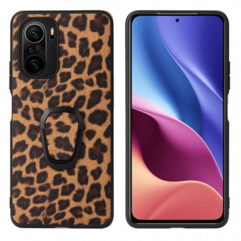 Capa Para Xiaomi Mi 11i 5G Suporte Para Anel De Leopardo Suporte Para Anel De Leopardo