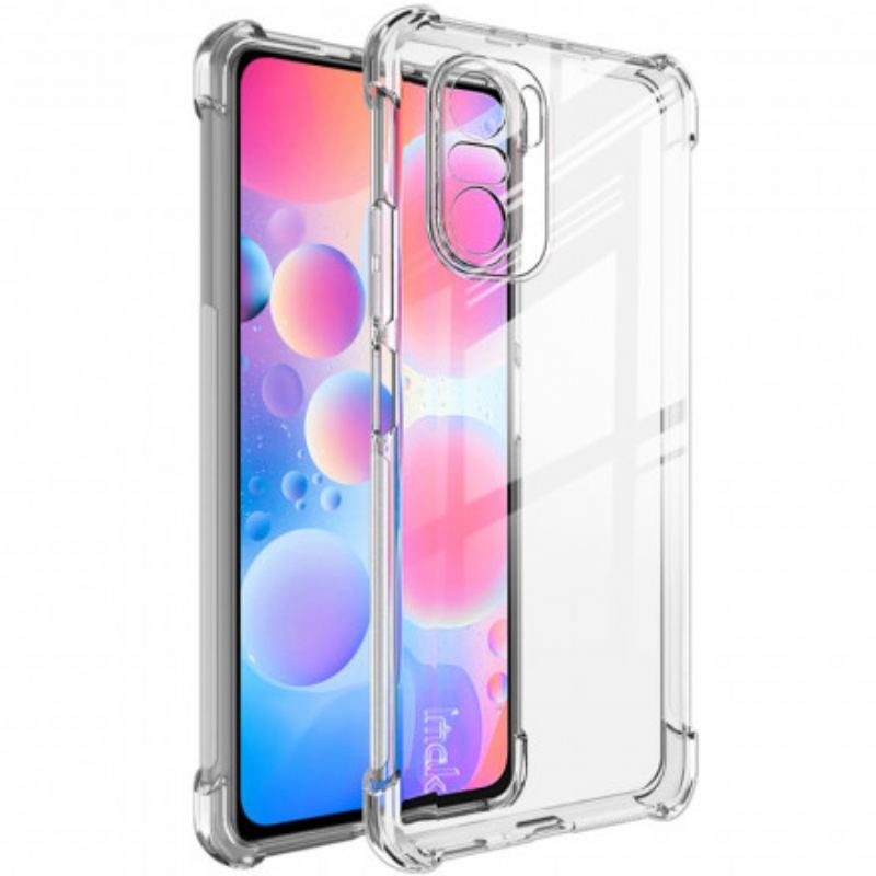 Capa Para Xiaomi Mi 11i 5G Transparente Com Filme De Tela Imak