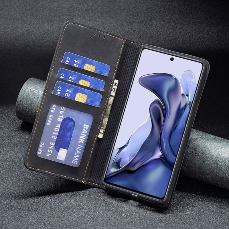 Capa De Celular Para Xiaomi 11T / 11T Pro Flip Cor Binfen