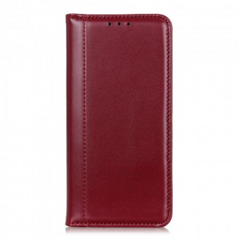 Capa De Celular Para Xiaomi 11T / 11T Pro Flip Couro Rachado