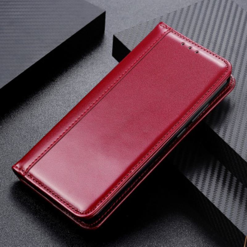 Capa De Celular Para Xiaomi 11T / 11T Pro Flip Couro Rachado