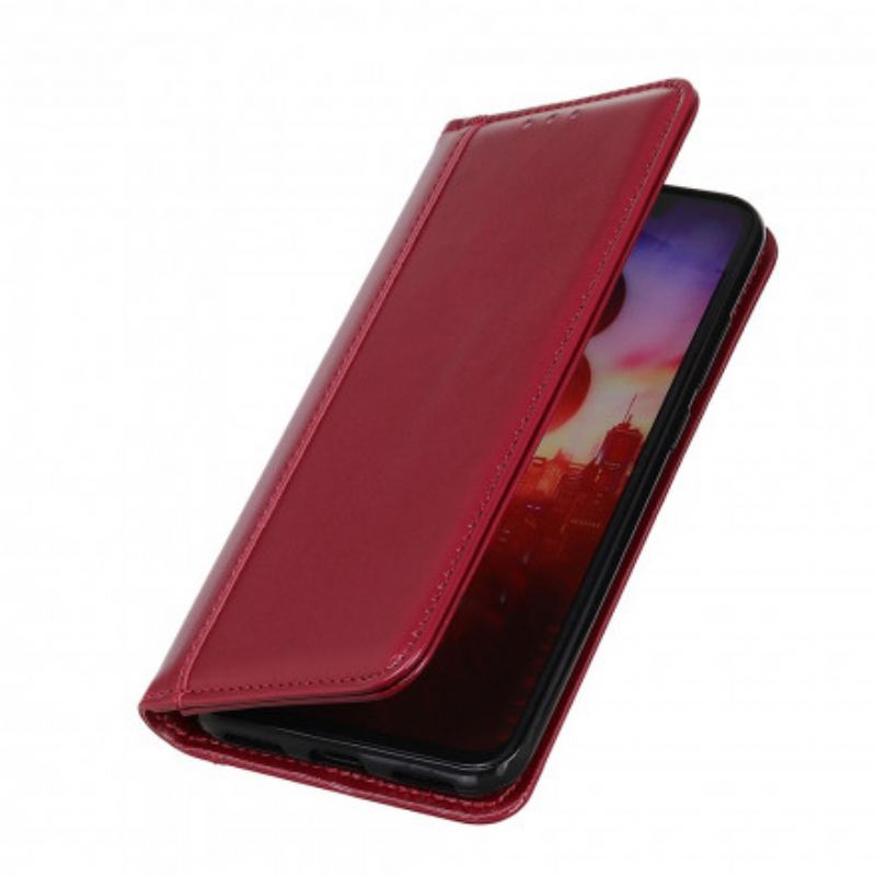 Capa De Celular Para Xiaomi 11T / 11T Pro Flip Couro Rachado