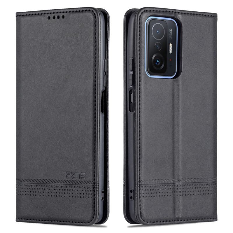 Capa De Celular Para Xiaomi 11T / 11T Pro Flip Couro Sintético Azns