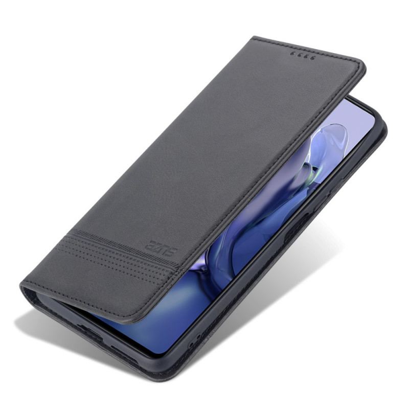 Capa De Celular Para Xiaomi 11T / 11T Pro Flip Couro Sintético Azns