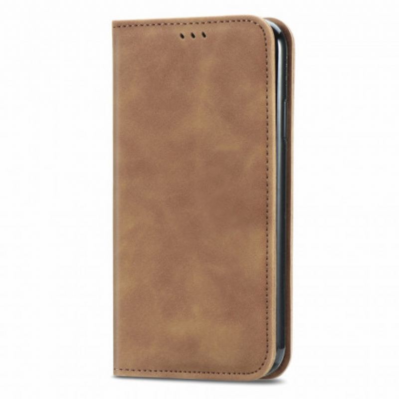 Capa De Celular Para Xiaomi 11T / 11T Pro Flip Toque De Pele