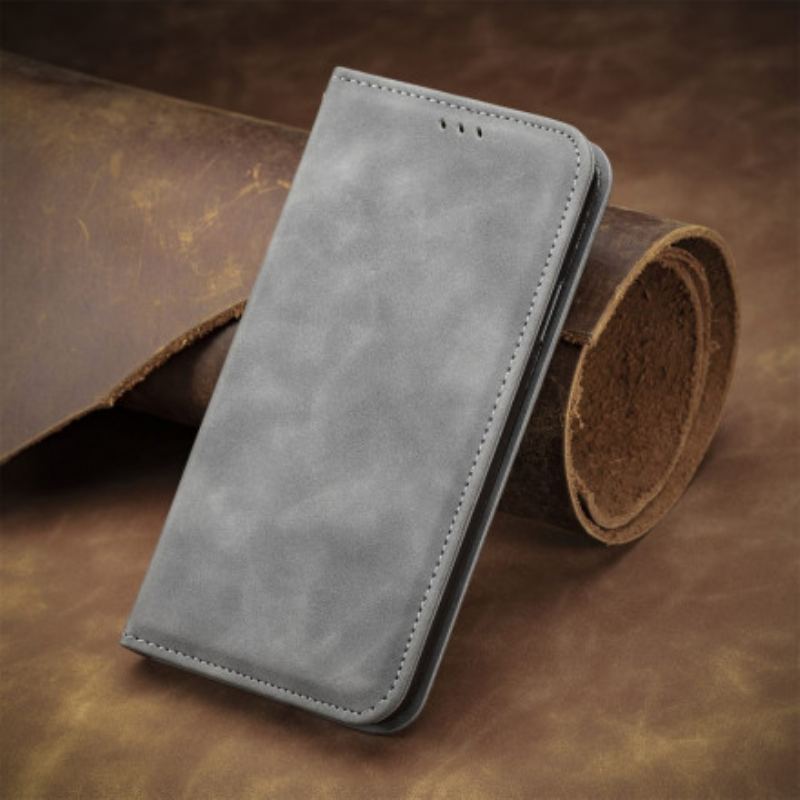 Capa De Celular Para Xiaomi 11T / 11T Pro Flip Toque De Pele