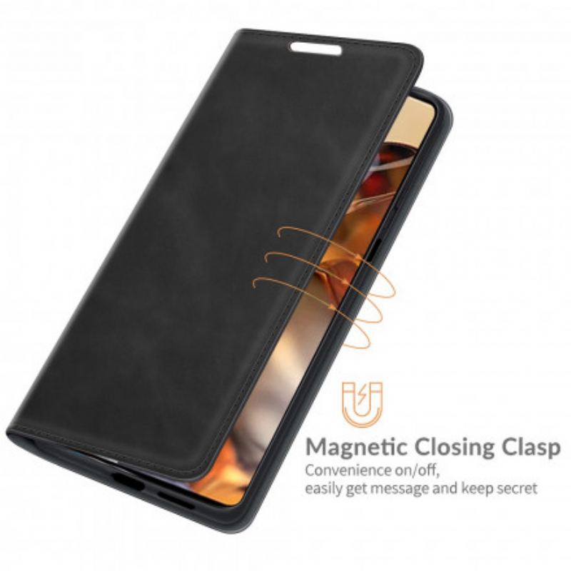 Capa De Celular Para Xiaomi 11T / 11T Pro Flip Toque De Pele