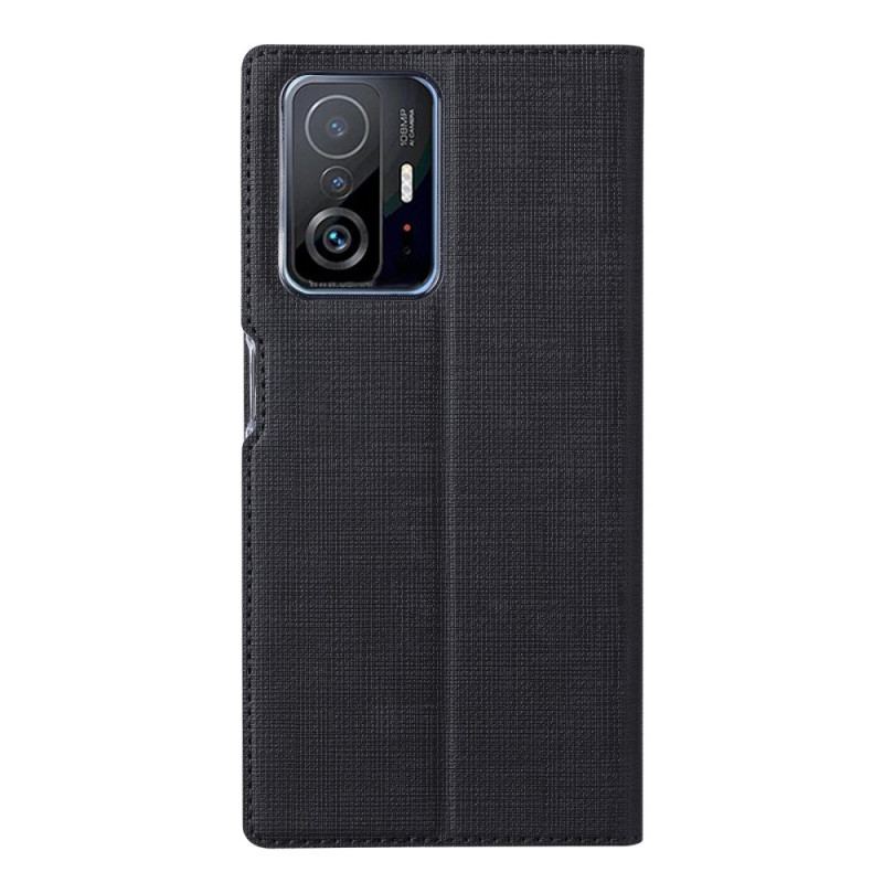 Capa De Celular Para Xiaomi 11T / 11T Pro Flip Vili Dmx Texturizado