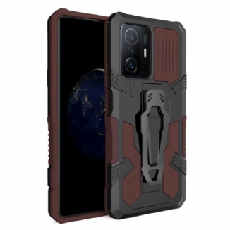 Capa De Celular Para Xiaomi 11T / 11T Pro Robô Com Clipe De Cinto