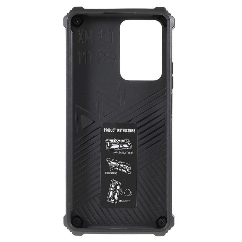 Capa De Celular Para Xiaomi 11T / 11T Pro Suporte Removível Bicolor