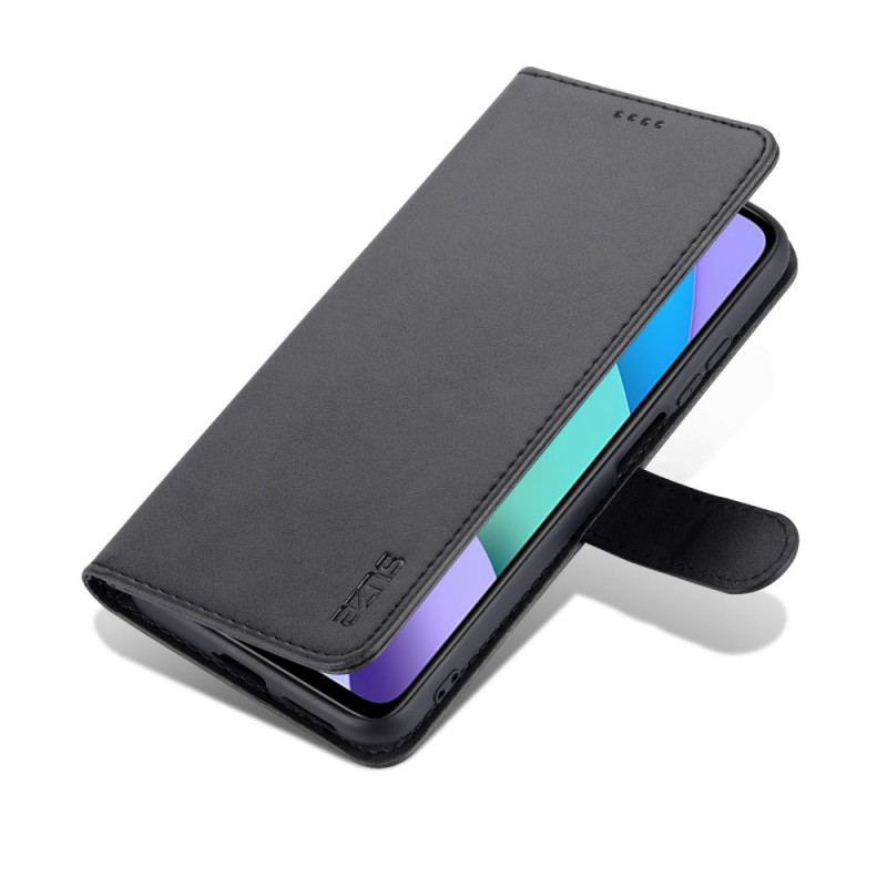 Capa De Couro Para Xiaomi 11T / 11T Pro Couro Sintético Azns