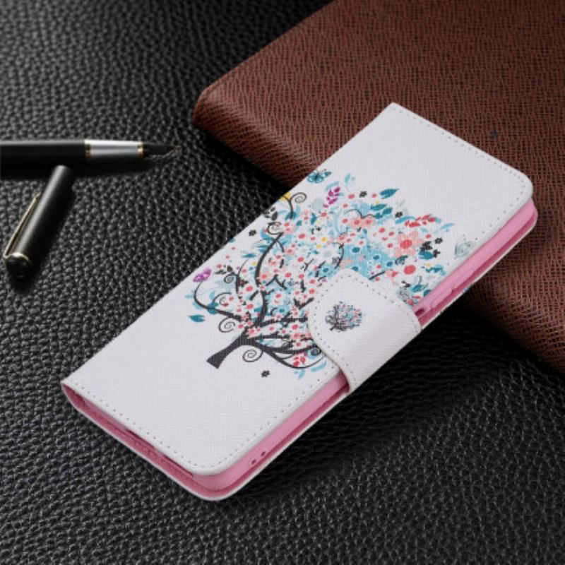 Capa Flip Para Xiaomi 11T / 11T Pro Árvore Florida