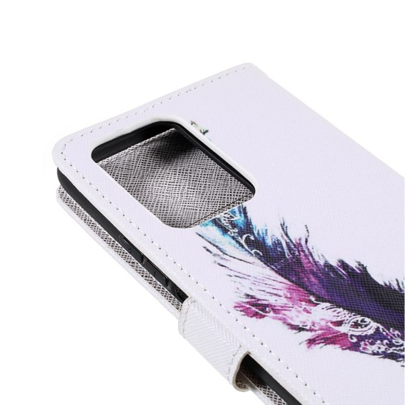 Capa Flip Para Xiaomi 11T / 11T Pro De Cordão Pena Com Cordão