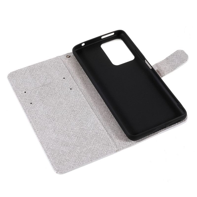 Capa Flip Para Xiaomi 11T / 11T Pro De Cordão Pena Com Cordão