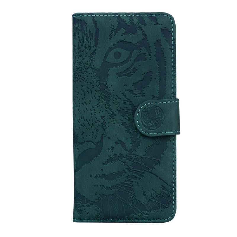 Capa Flip Para Xiaomi 11T / 11T Pro Estampa Cara De Tigre