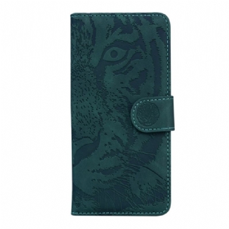 Capa Flip Para Xiaomi 11T / 11T Pro Estampa Cara De Tigre