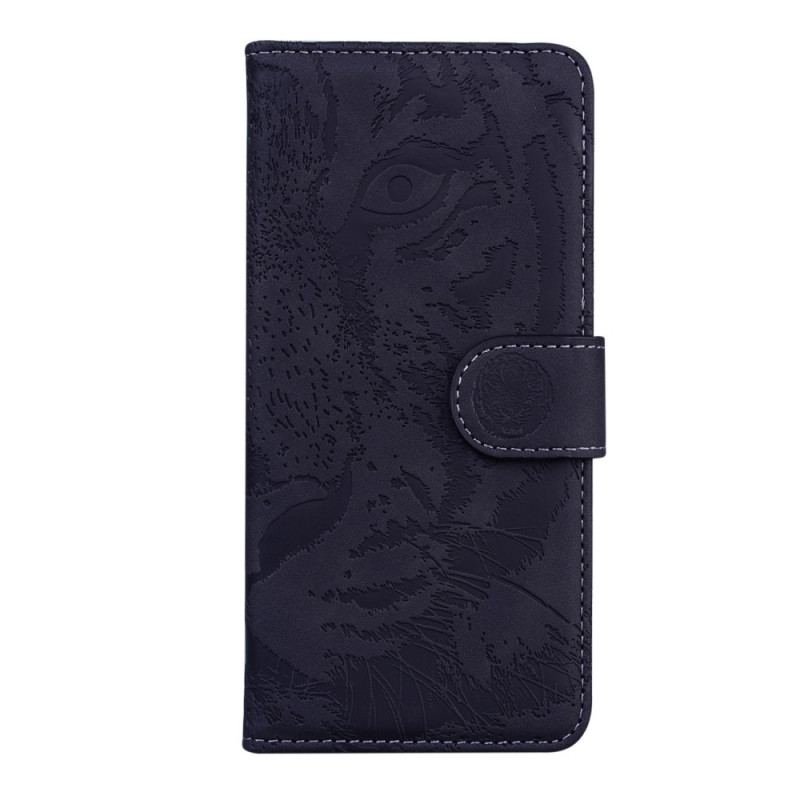 Capa Flip Para Xiaomi 11T / 11T Pro Estampa Cara De Tigre