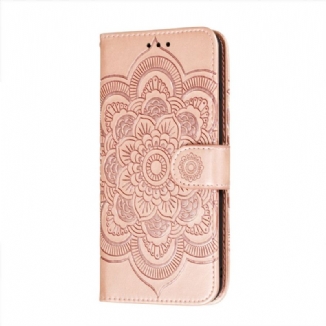 Capa Flip Para Xiaomi 11T / 11T Pro Mandala Completa