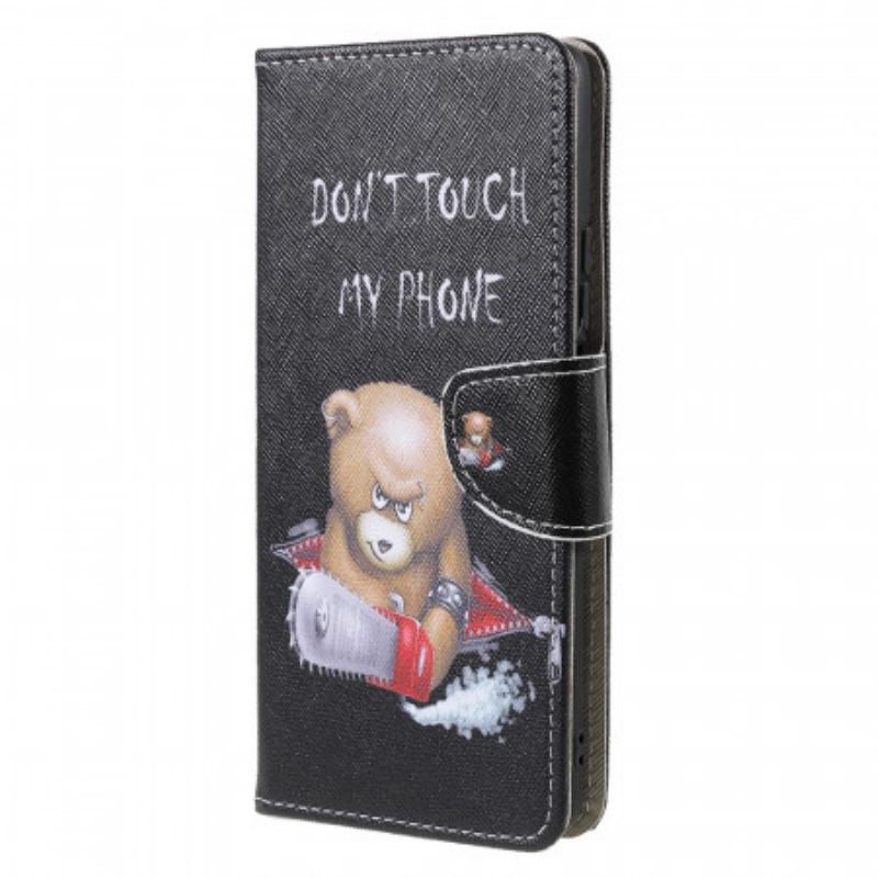 Capa Flip Para Xiaomi 11T / 11T Pro Urso Perigoso