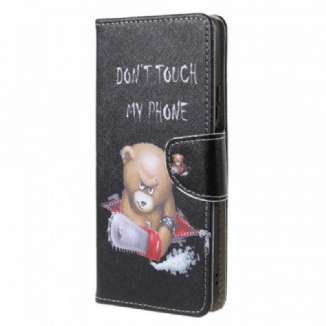 Capa Flip Para Xiaomi 11T / 11T Pro Urso Perigoso