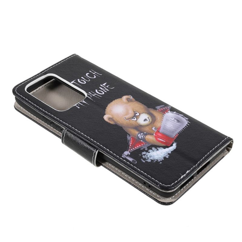 Capa Flip Para Xiaomi 11T / 11T Pro Urso Perigoso